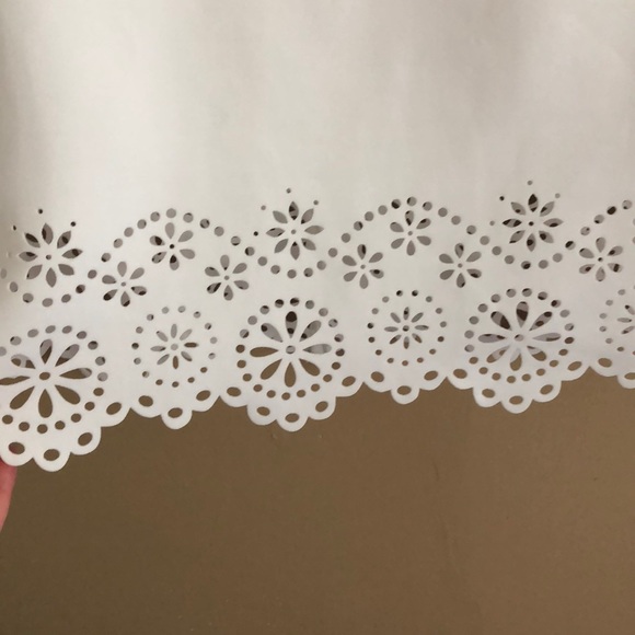 Calvin Klein Floral Cutout Skirt - Picture 2 of 4